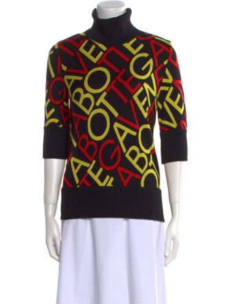 Bottega Veneta Printed Turtleneck Sweater