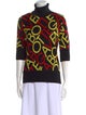 Bottega Veneta Printed Turtleneck Sweater