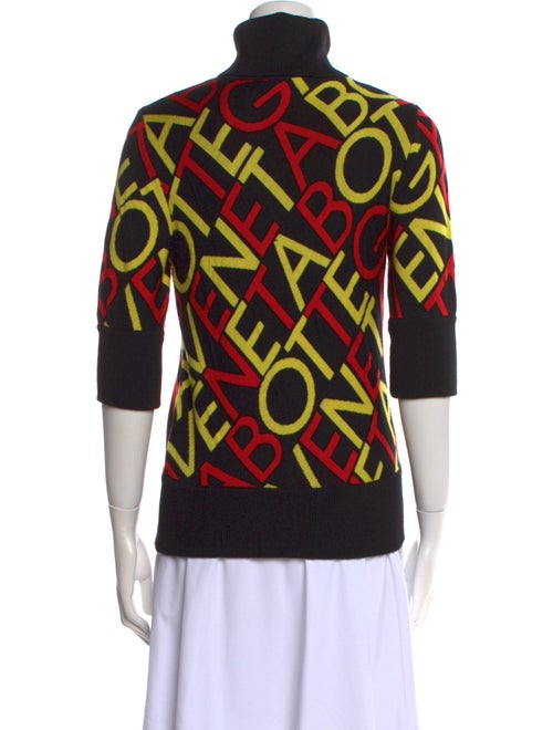 Bottega Veneta Printed Turtleneck Sweater