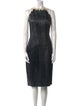 Bottega Veneta Wool Midi Length Dress