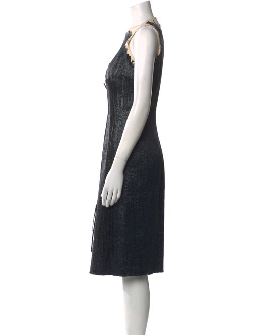 Bottega Veneta Wool Midi Length Dress