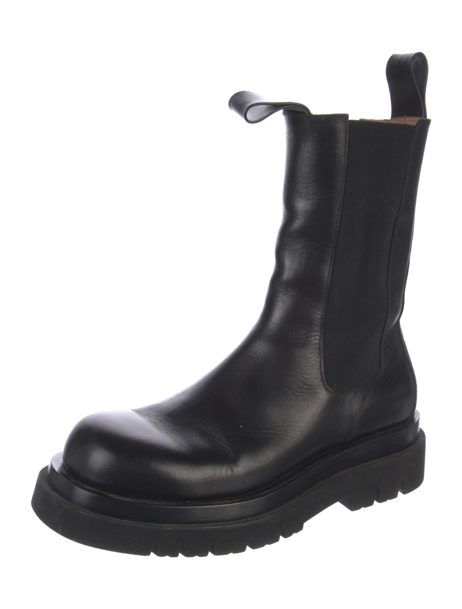 Bottega Veneta Leather Chelsea Boots