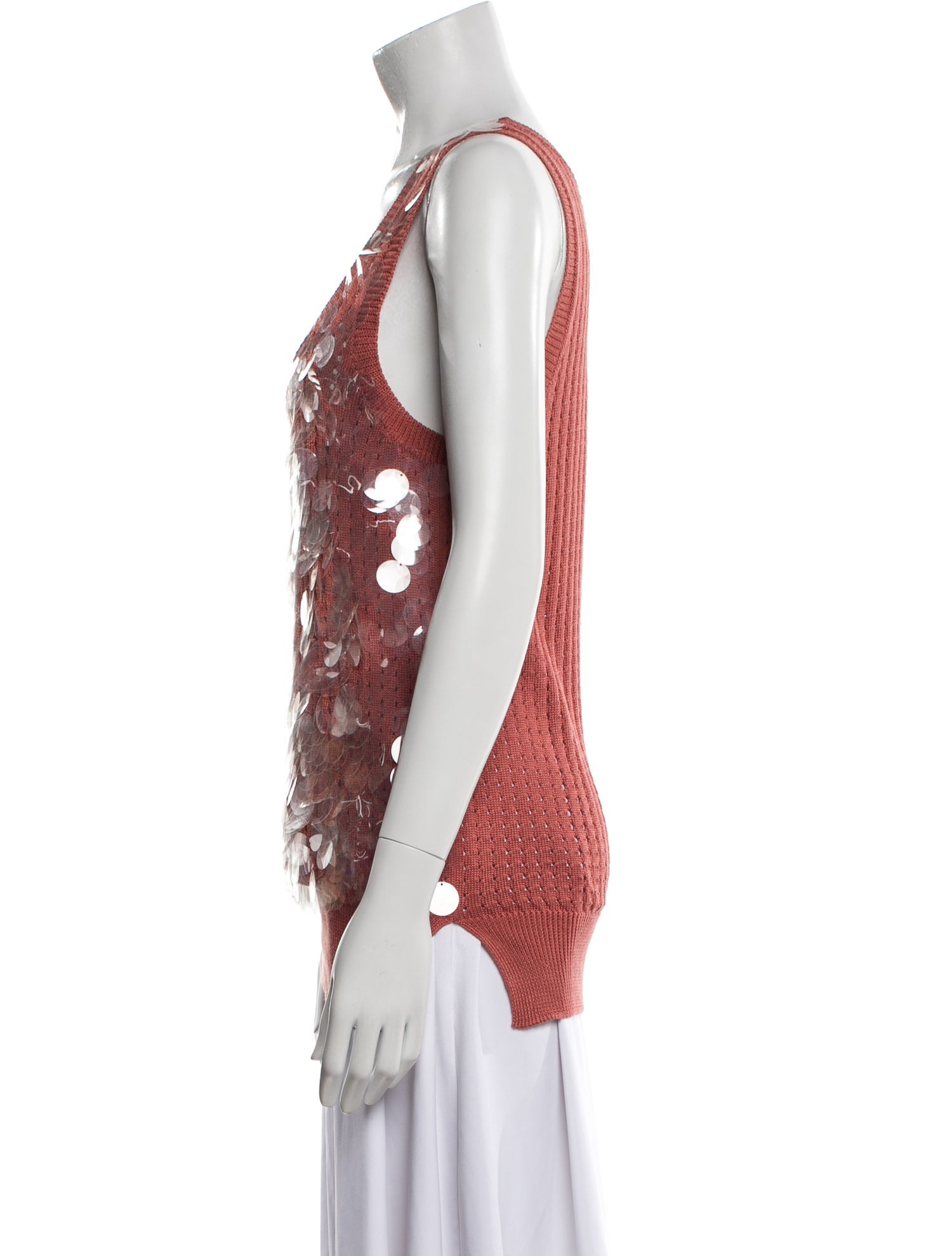 Bottega Veneta Silk Patterned Top