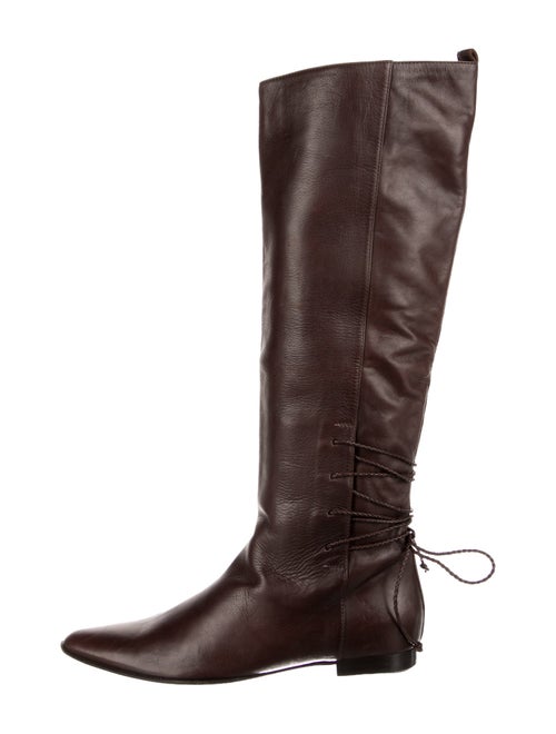 Bottega Veneta Leather Riding Boots