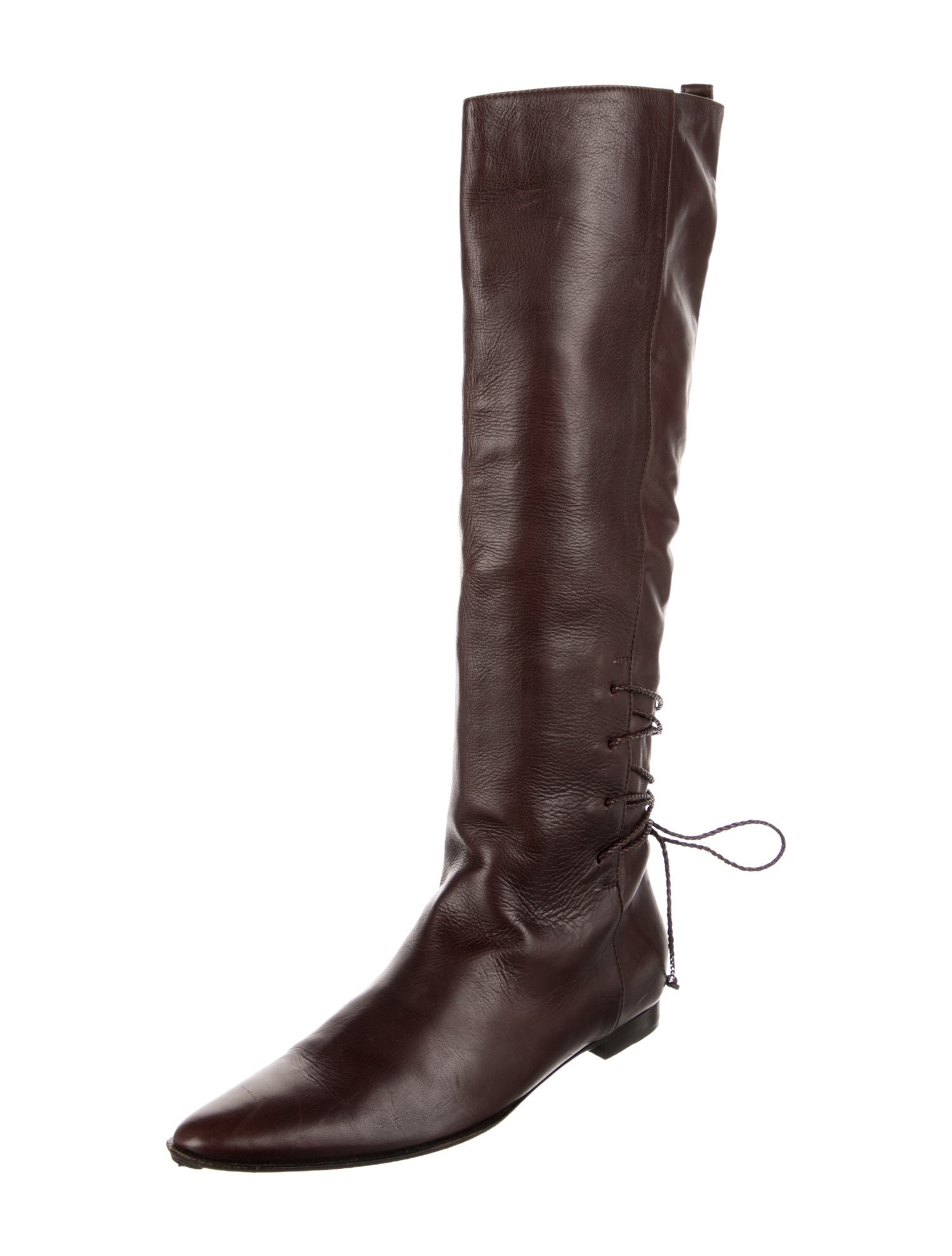Bottega Veneta Leather Riding Boots