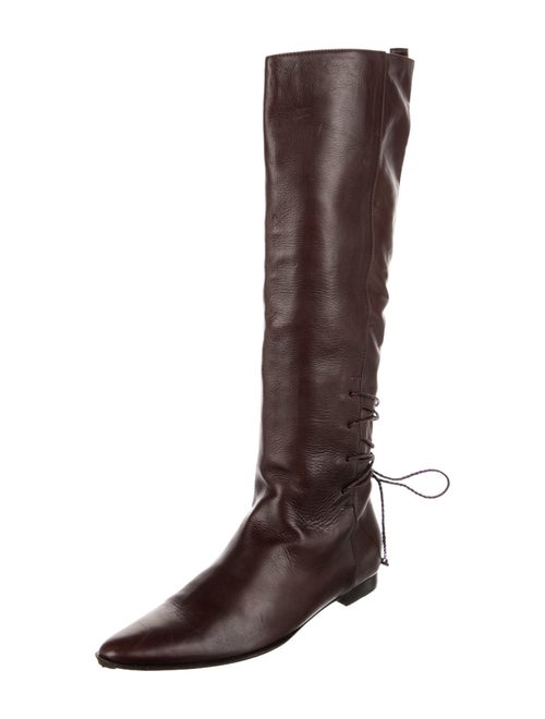 Bottega Veneta Leather Riding Boots