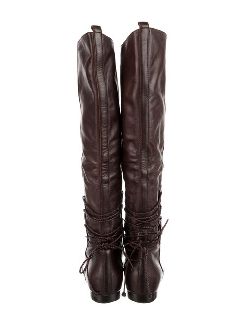 Bottega Veneta Leather Riding Boots
