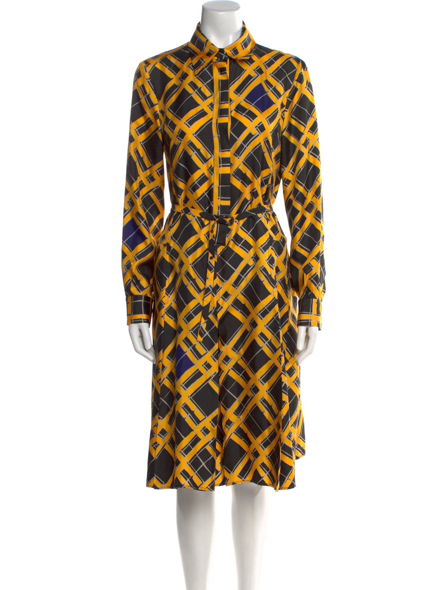 Bottega Veneta Silk Knee-Length Dress