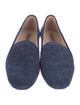 Bottega Veneta Intrecciato Weave Suede Flats