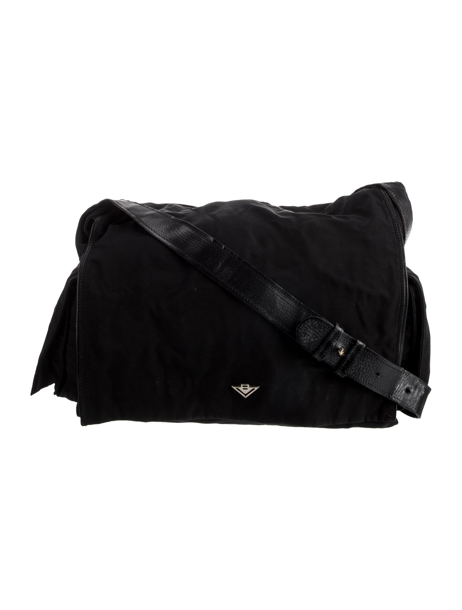 Bottega Veneta Nylon Messenger Bag Vintage