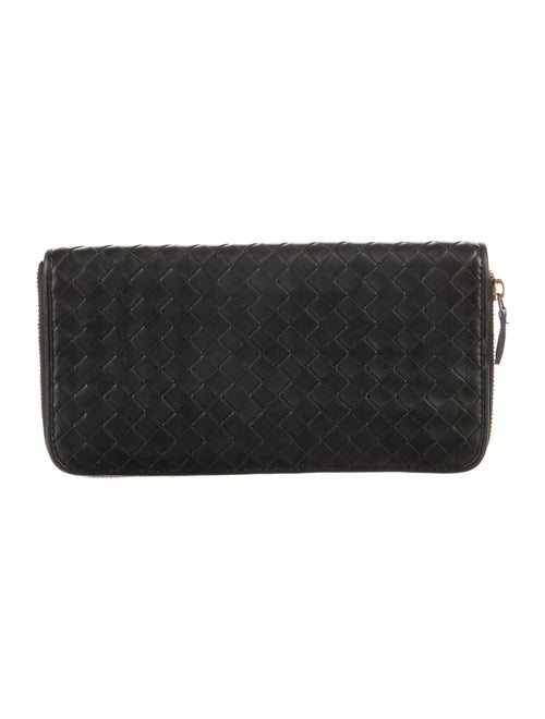 Bottega Veneta Intrecciato Weave Leather Wallet
