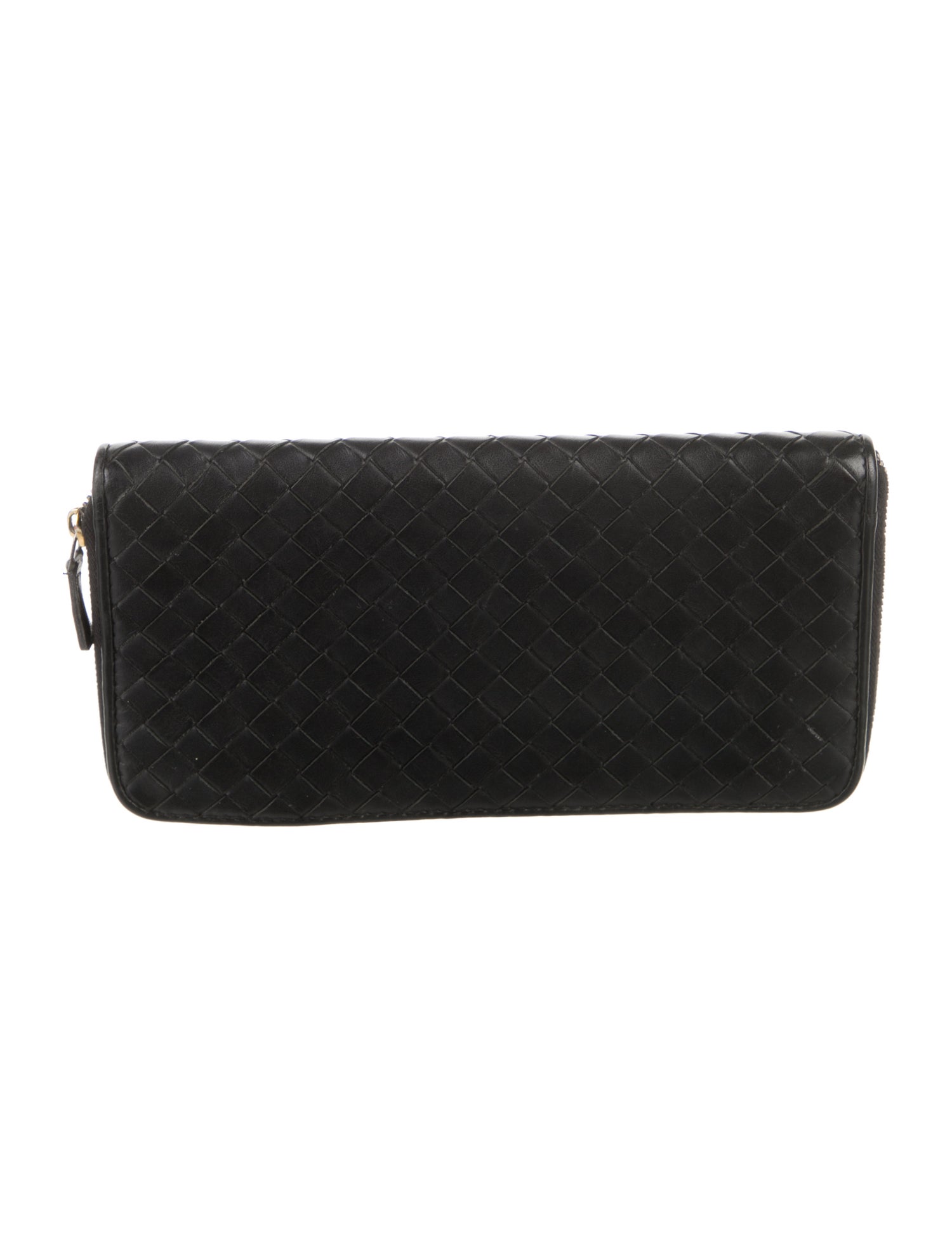 Bottega Veneta Intrecciato Weave Leather Wallet