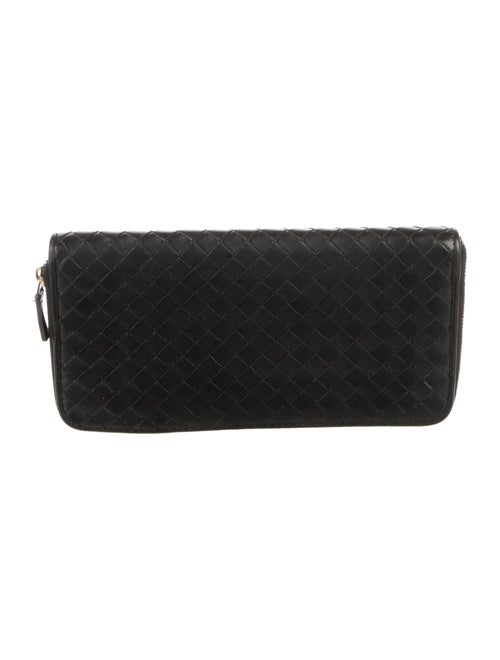 Bottega Veneta Intrecciato Weave Leather Wallet