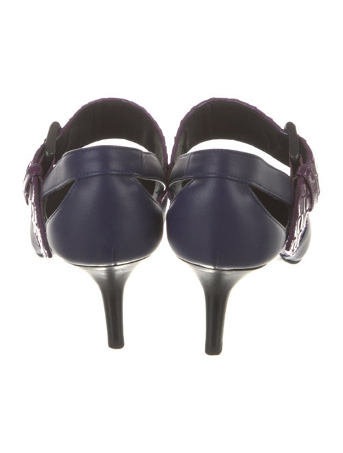 Bottega Veneta Intrecciato Weave Leather Pumps