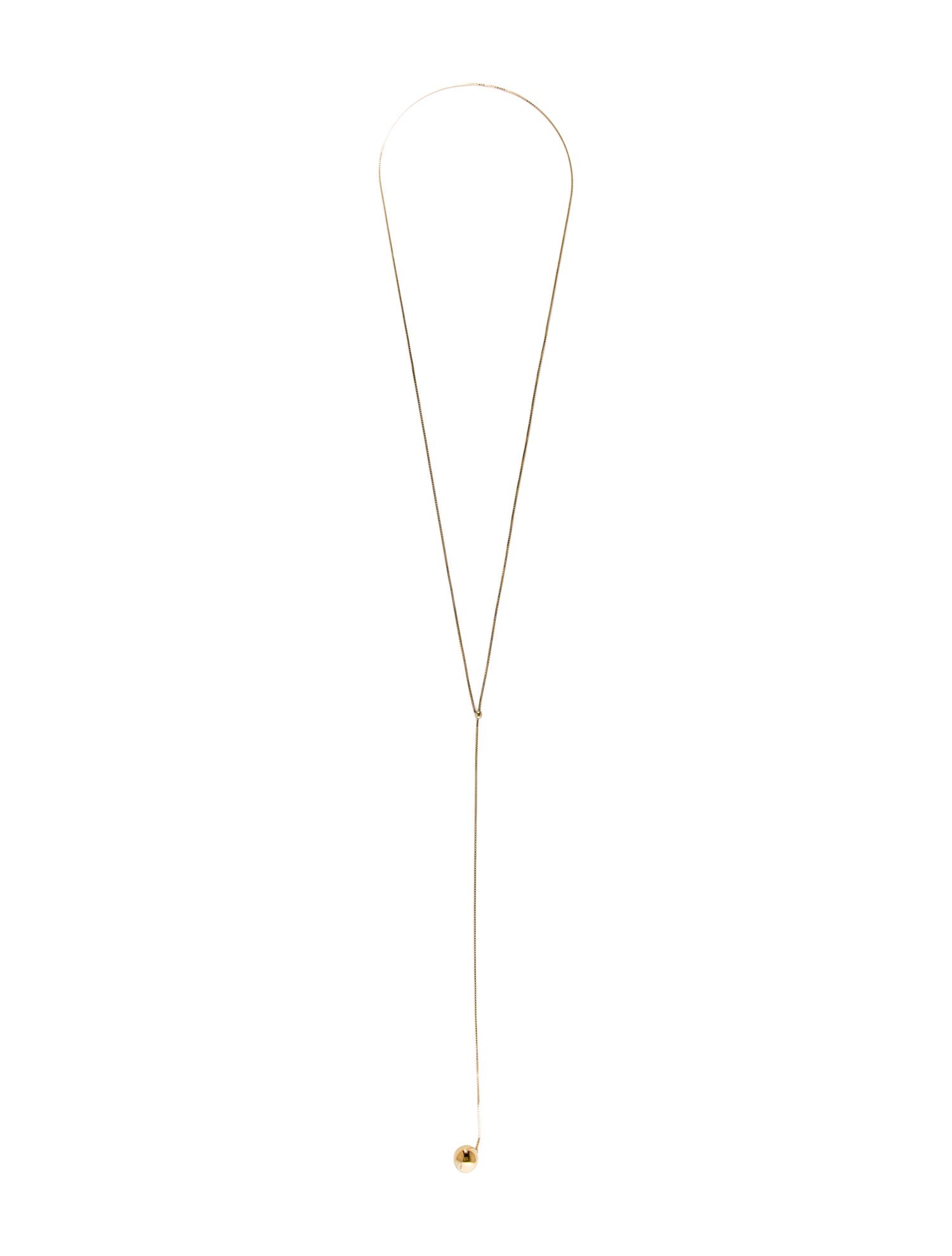 Bottega Veneta Ball Lavalier Necklace