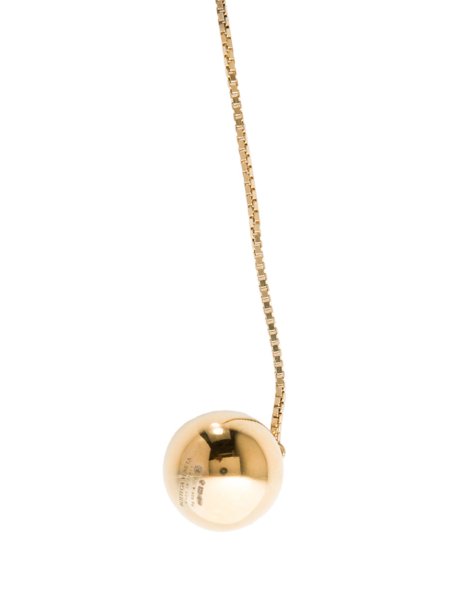 Bottega Veneta Ball Lavalier Necklace