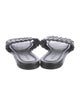 Bottega Veneta Intrecciato Weave Leather Slides