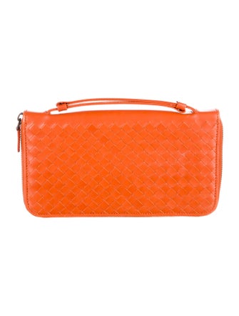 Bottega Veneta Intrecciato Continental Intrecciato Weave Continental Wallet