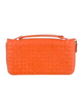 Bottega Veneta Intrecciato Continental Intrecciato Weave Continental Wallet
