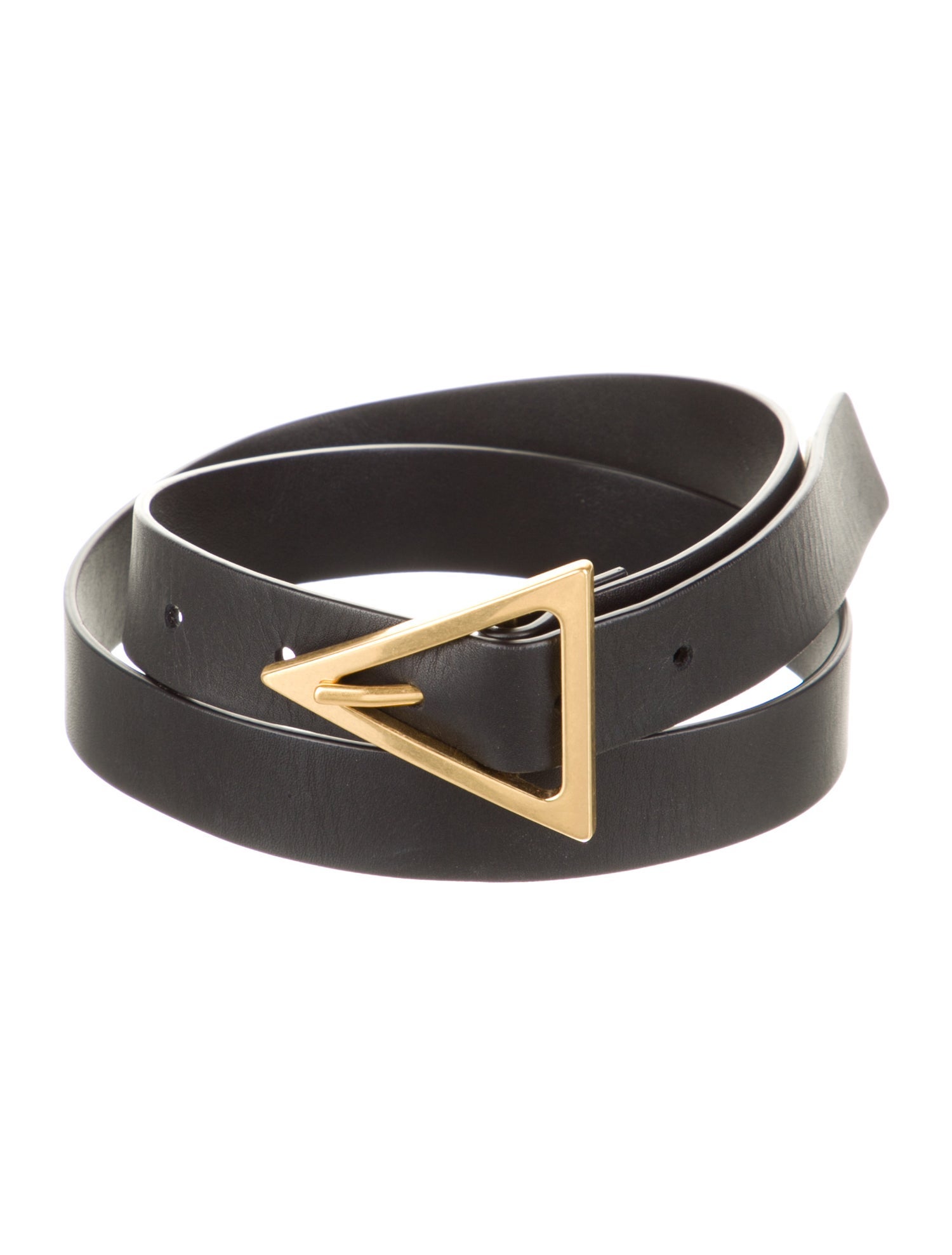 Bottega Veneta Skinny Leather Belt