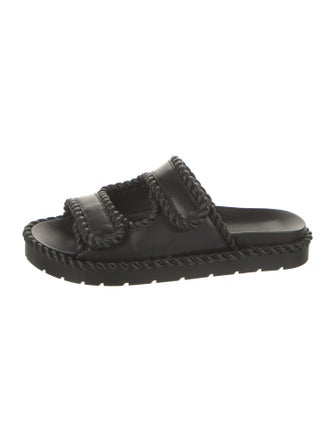 Bottega Veneta Leather Slides
