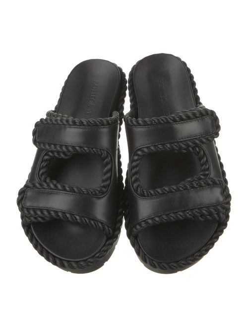 Bottega Veneta Leather Slides