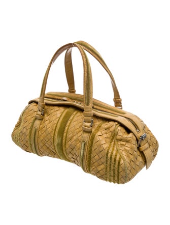 Bottega Veneta Leather Top Handle Bag