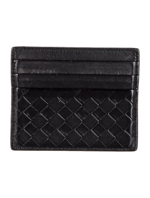 Bottega Veneta Intrecciato Weave Leather Wallet