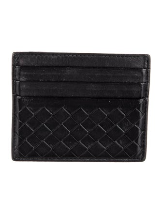 Bottega Veneta Intrecciato Weave Leather Wallet