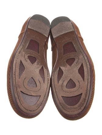 Bottega Veneta Suede Striped Loafers