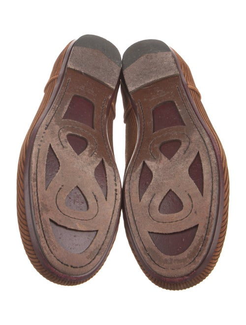 Bottega Veneta Suede Striped Loafers