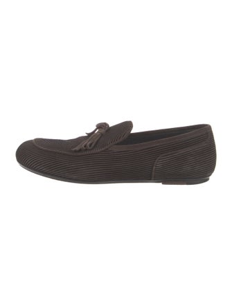 Bottega Veneta Velvet Loafers