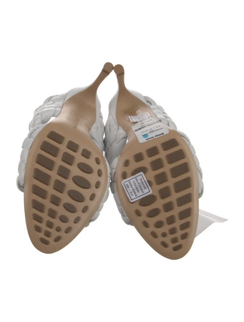 Bottega Veneta Intrecciato Weave Leather Slides