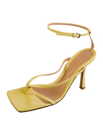 Bottega Veneta Leather Sandals