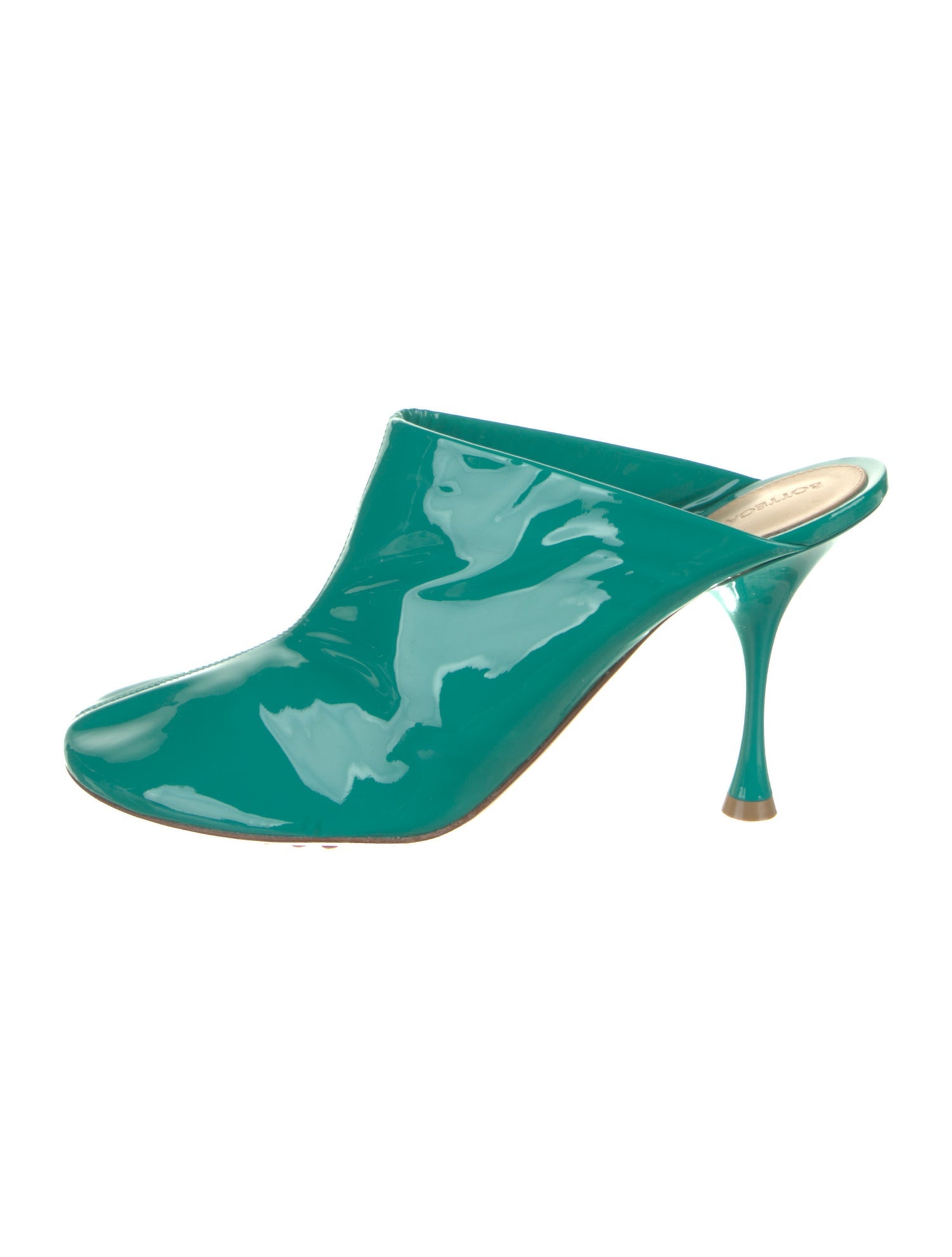 Bottega Veneta Patent Leather Mules