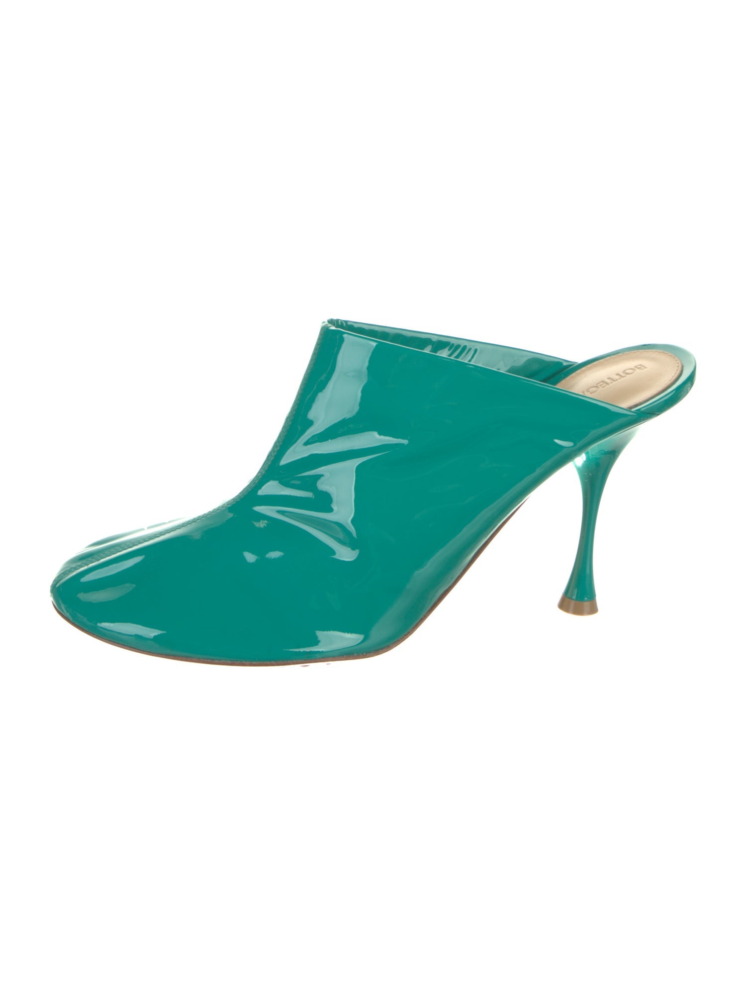 Bottega Veneta Patent Leather Mules