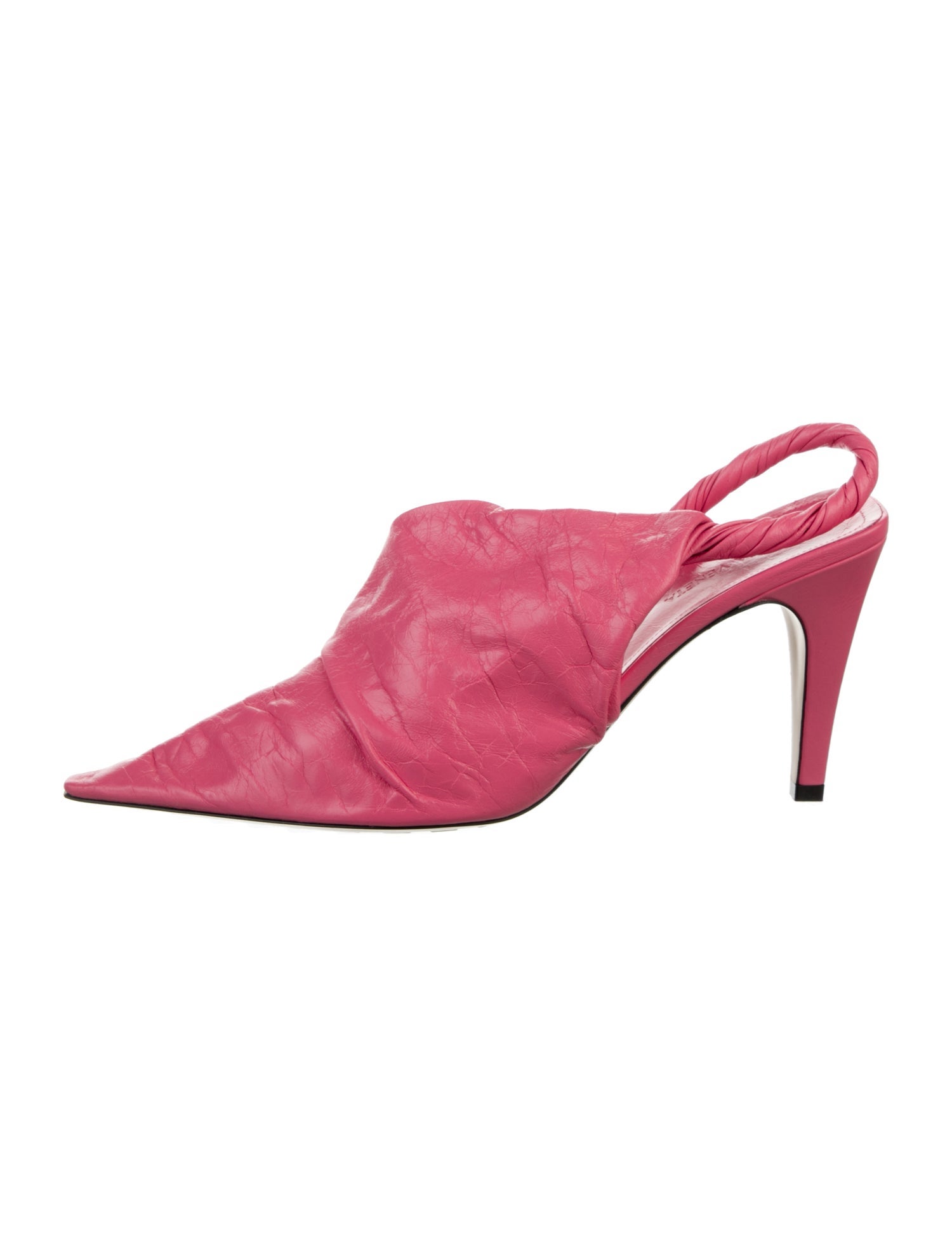 Bottega Veneta Leather Slingback Pumps