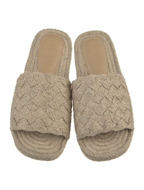 Bottega Veneta Intrecciato Weave Jute Espadrilles