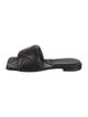 Bottega Veneta Quilted Pattern Leather Slides