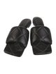Bottega Veneta Quilted Pattern Leather Slides