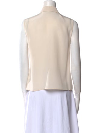 Bottega Veneta Silk Sleeveless Polo