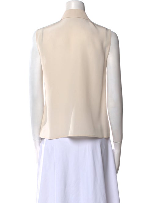 Bottega Veneta Silk Sleeveless Polo