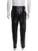 Bottega Veneta Calf Leather Moto Pants