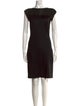 Bottega Veneta Wool Knee-Length Dress