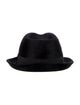 Bottega Veneta Solid Rabbit Fedora Hat