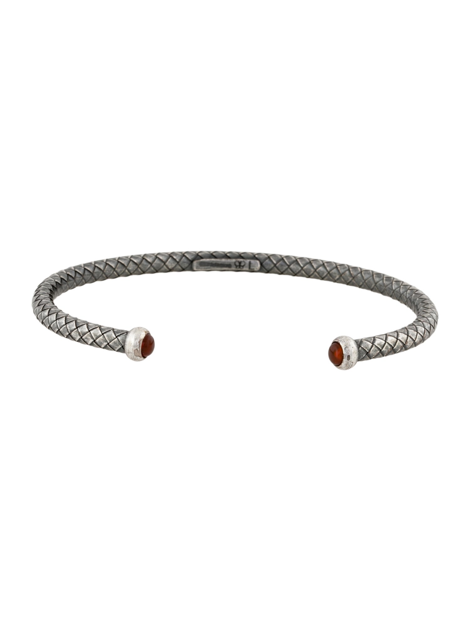 Bottega Veneta Intrecciato Cuff Bracelet