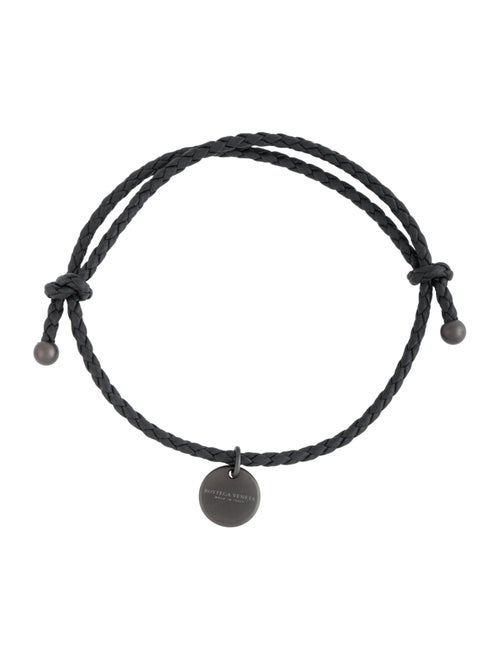 Bottega Veneta Leather Charm Bracelet
