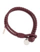 Bottega Veneta Leather Wrap Bracelet