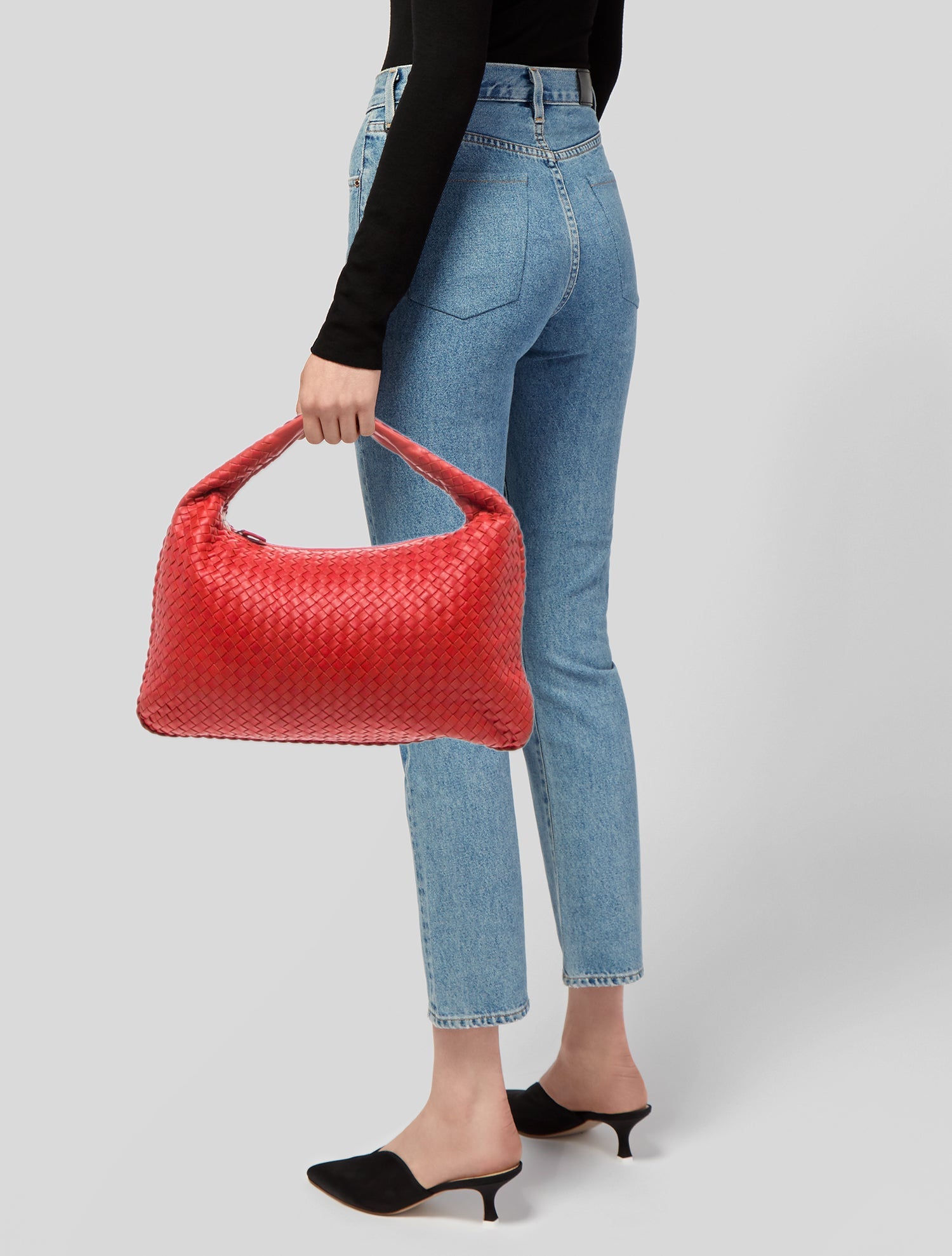 Bottega Veneta Intrecciato Veneta Hobo Vintage