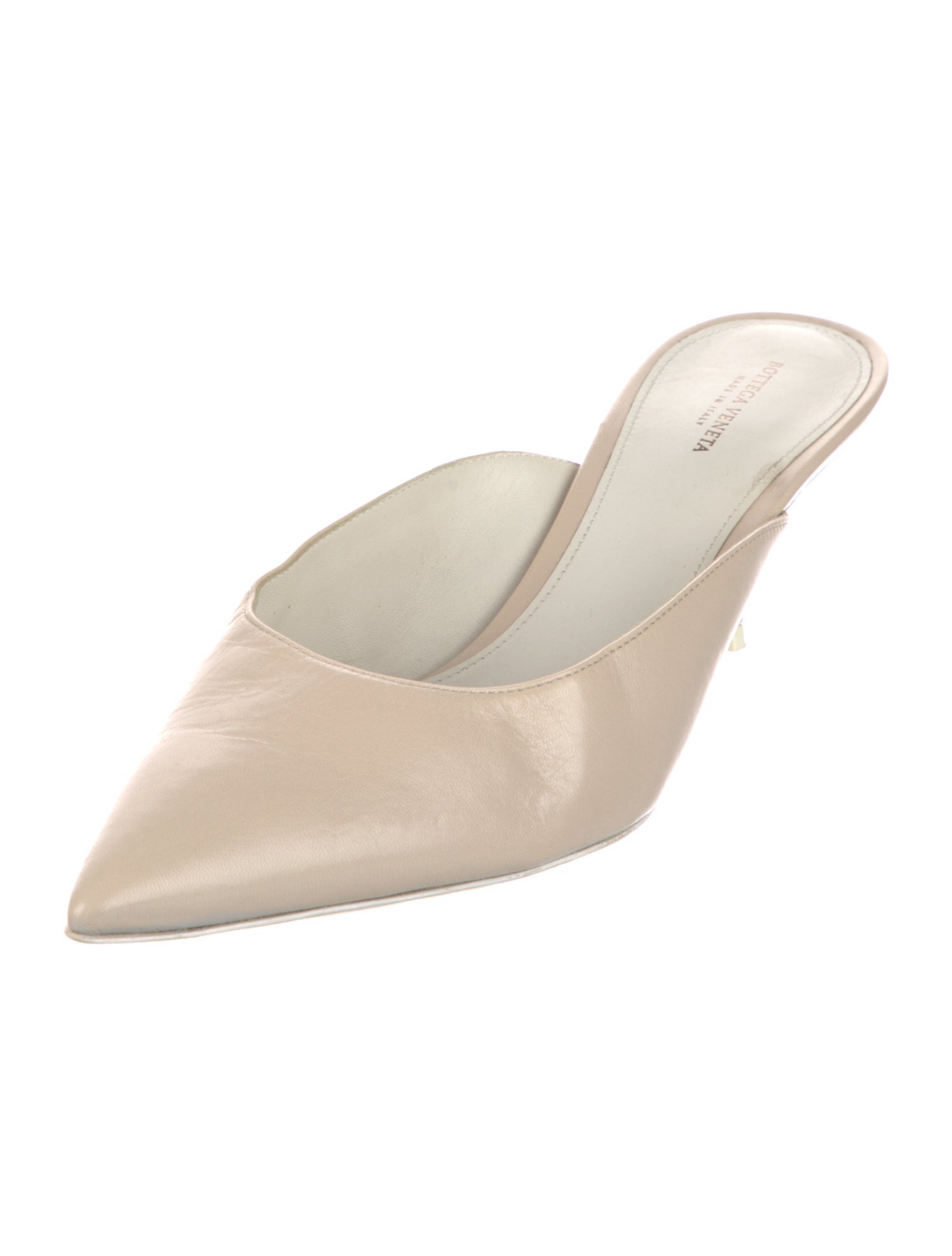 Bottega Veneta Leather Mules